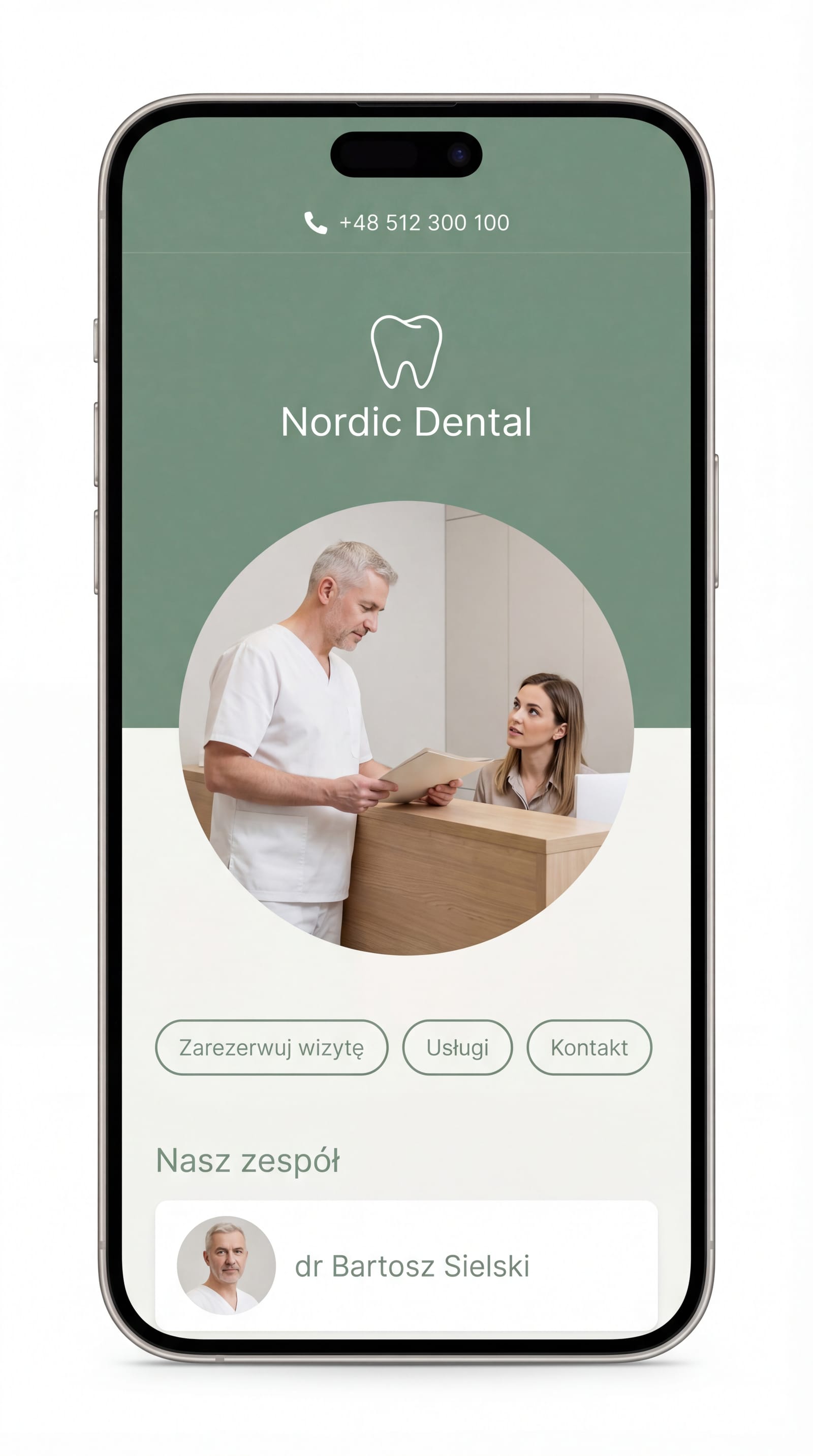 Nordic Dental — styl skandynawski