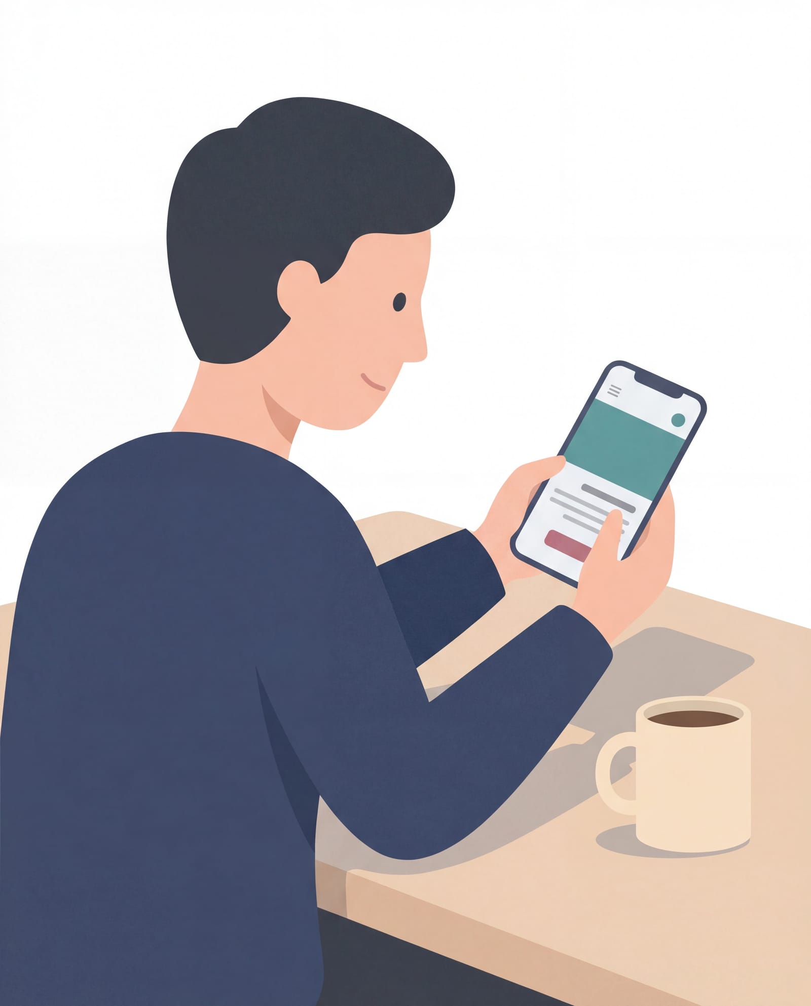 Pacjent szuka informacji o zabiegu